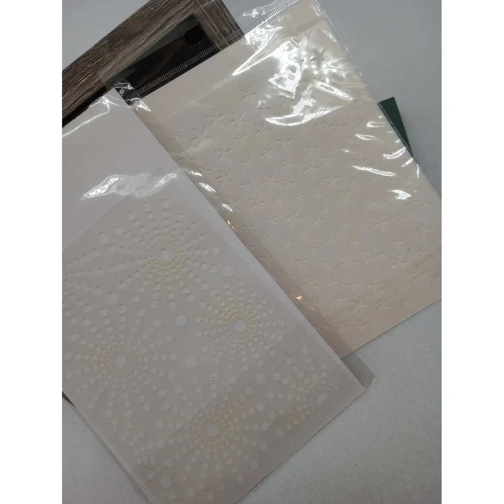 The Stamps of Life Stencils Starfish Circle Dots Bundle
